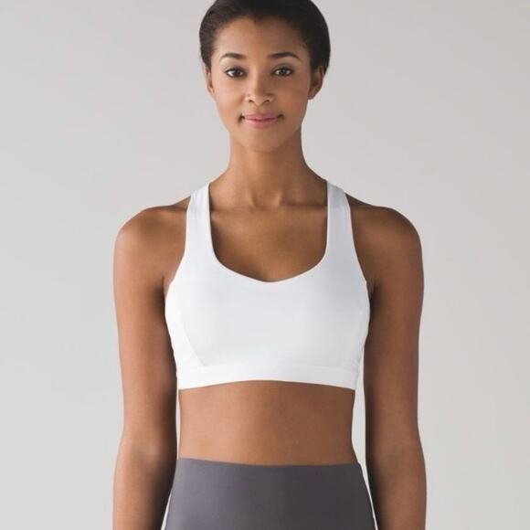 Lululemon Free to Be Serena Bra – White – Size 10 - Picture 2 of 6
